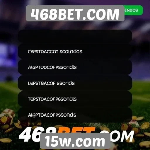Métodos de pagamento disponíveis na 468BET